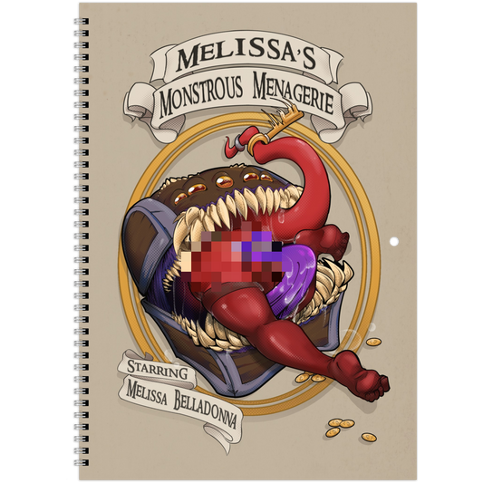 - EU & World - Melissa's Monstrous Menagerie 2024 Calendar, Nude Version