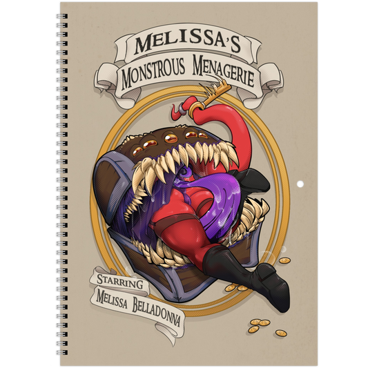 - EU & World - Melissa's Monstrous Menagerie 2024 Calendar, Clothed Version